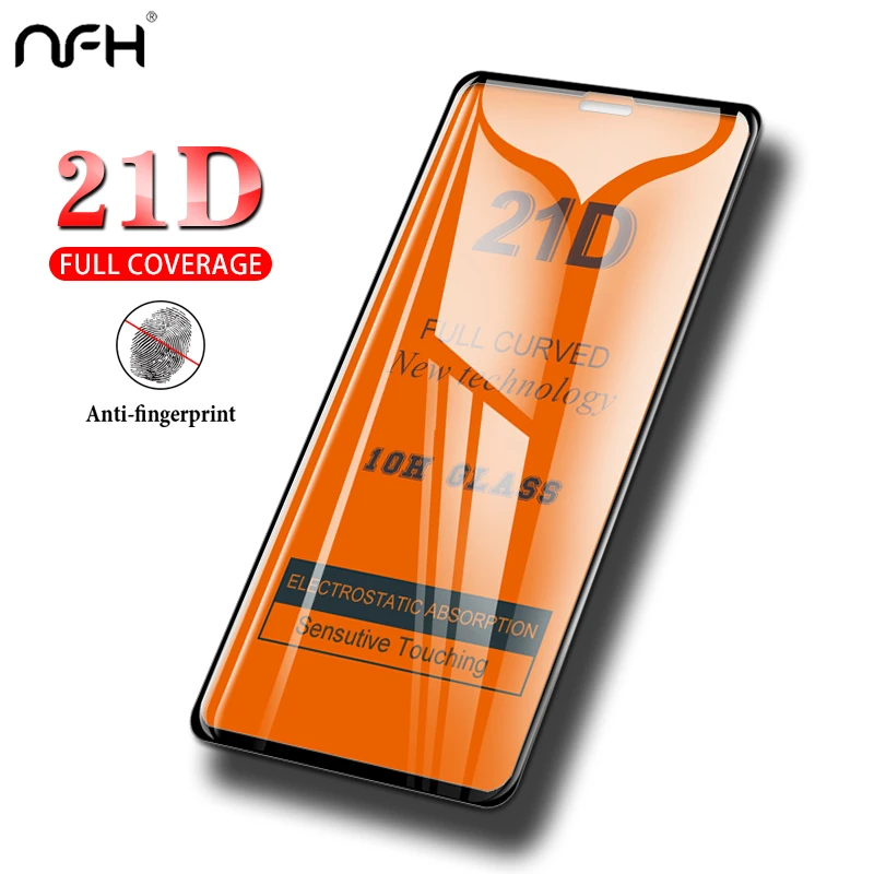 Закаленное стекло 21D для iPhone 8X10 H D полное изогнутое с закругленными краями 7 XS XR Max 6