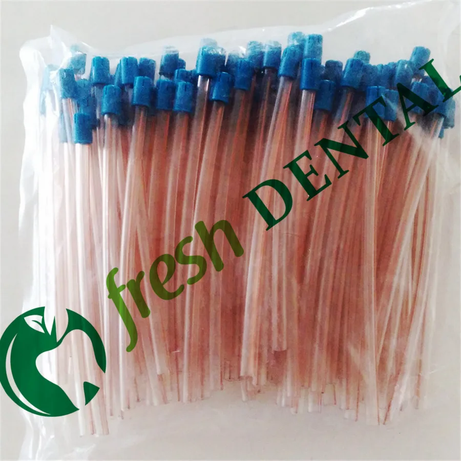 100 шт. Стоматологическая слюна эжектор слабой слюны всасывающая трубка аспиратор