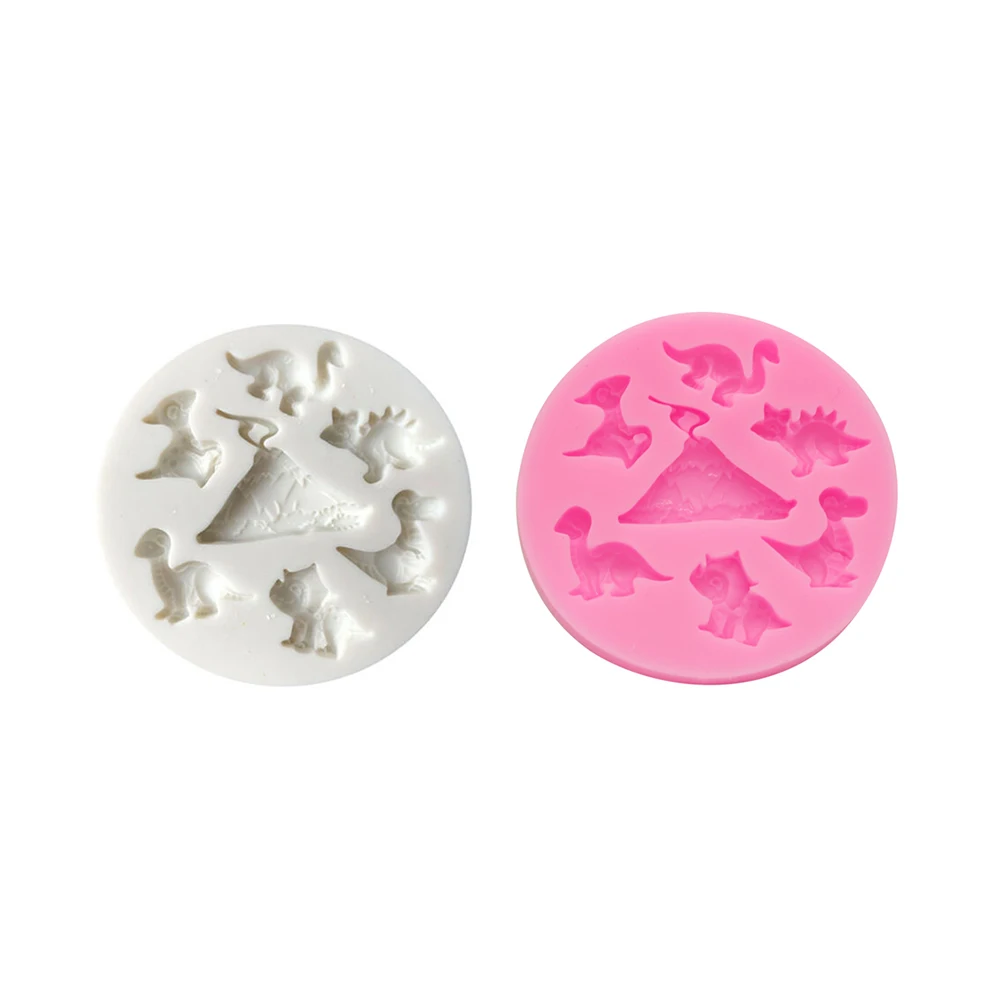 2019 New 3D Dinosaur shape Cake Mould DIY Silicone Cookies Chocolate Cutter Tool Accessories Decoration | Дом и сад