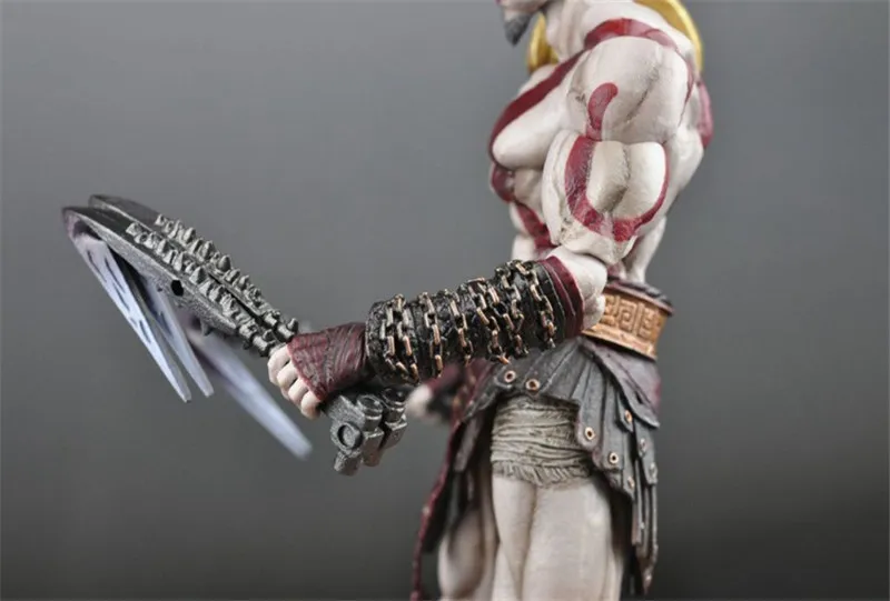 Квадратная игрушечная фигурка Fenix Play KAI God of War Kratos ПВХ 23 см 9,0" Аниме игра игрушка подарок для друзей Коллекционная модель куклы