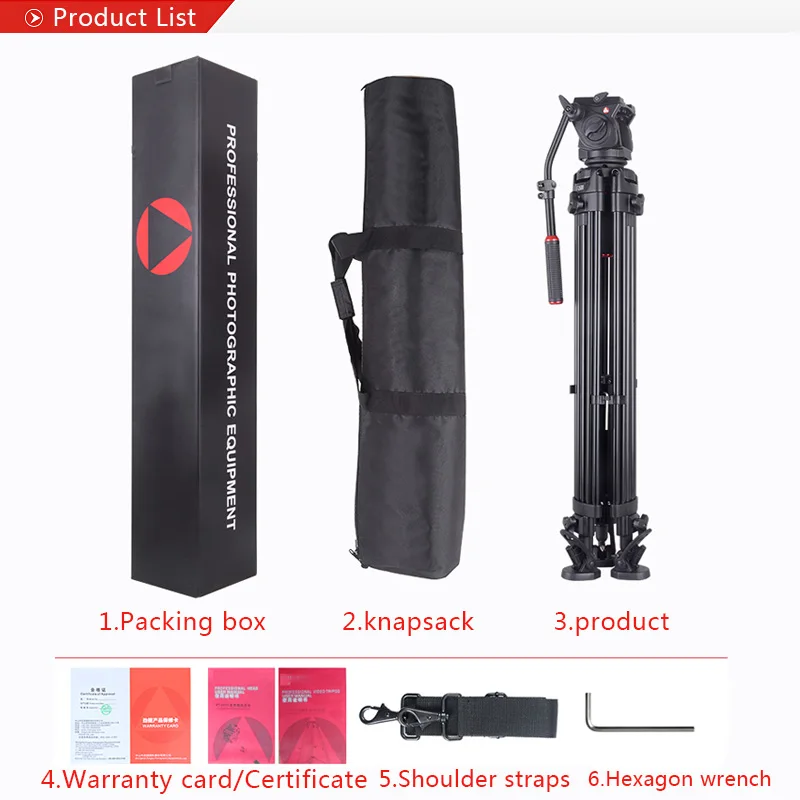 KINGJOY официальный VT-3500+ VT-3530 Профессиональный штатив-Трипод для видеокамеры стабильный демпфирующий штатив Комплект для всех моделей