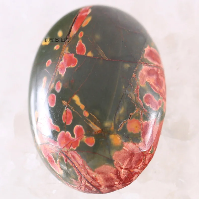 Picasso Jasper 1 шт. 22x30 мм Овальный Кабошон из натурального камня для изготовления ожерелья, браслетов, сережек для женщин и мужчин, с кристаллами лаписа, родонита - Цвет: Picasso Jasper