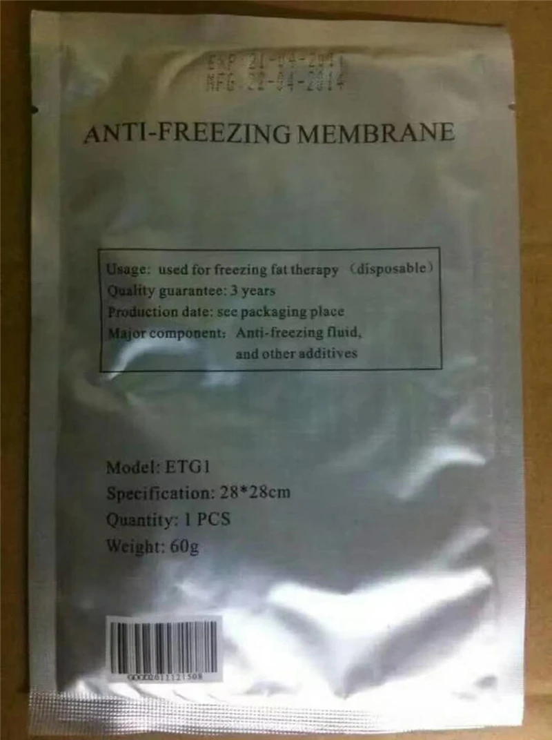 Мини-продукт Cryo Pad антифриз Антифриз для лечения жира |