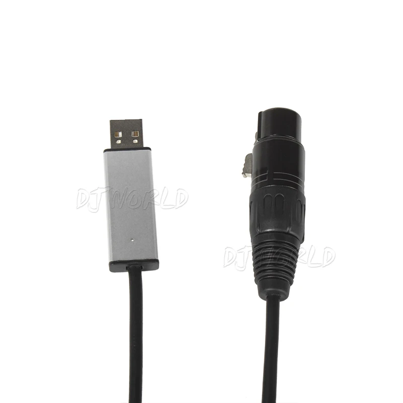 Сценическое оборудование USB к DMX интерфейсному адаптеру DMX512 сценический эффект хороший для DJ для домашней вечеринки на день рождения