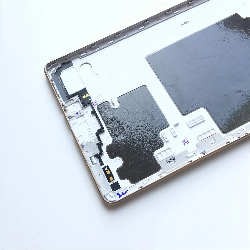 AAA чехол на заднюю панель для samsung Galaxy Tab S 8,4 T705 T705c, чехол на заднюю панель с батарейкой, задняя дверь+ Боковая кнопка, запасные части