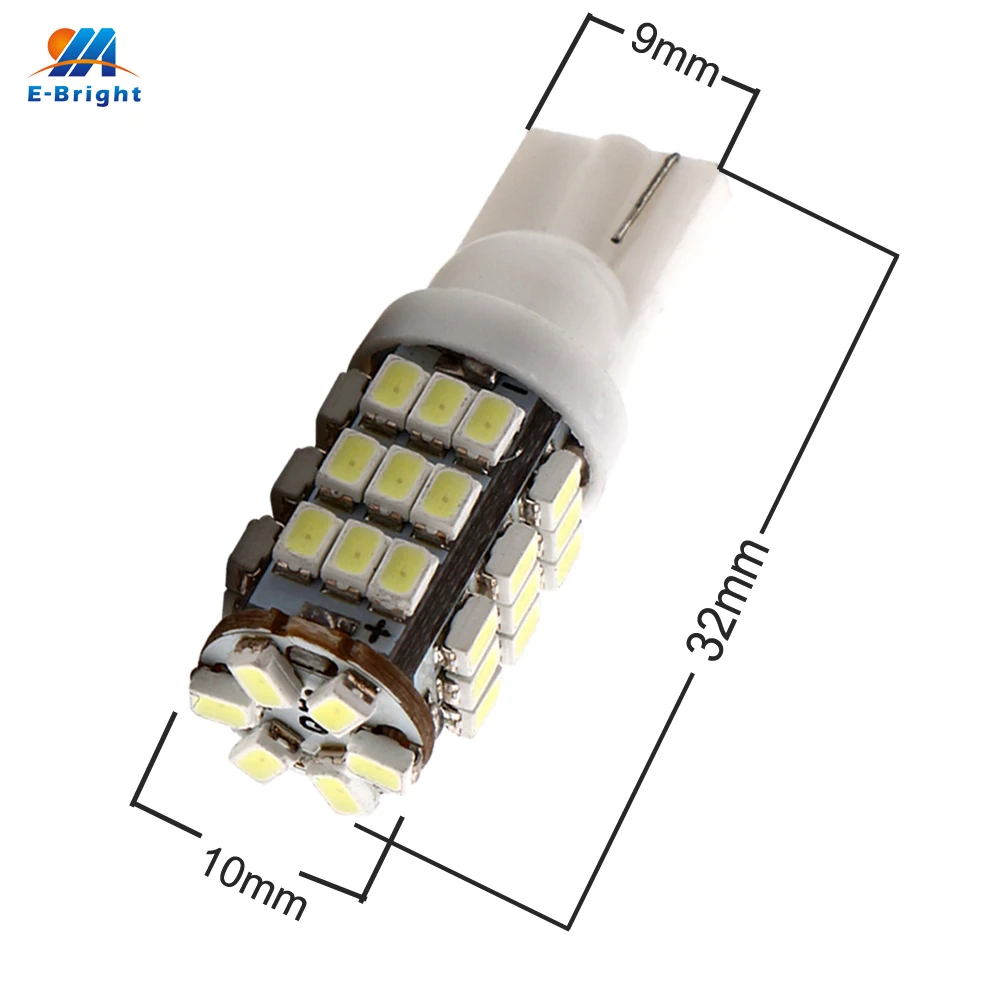 300 шт. автомобисветодиодный светодиодные светильник пы T10 1206 42 SMD 194 168 W5W 12 В DC|led t10