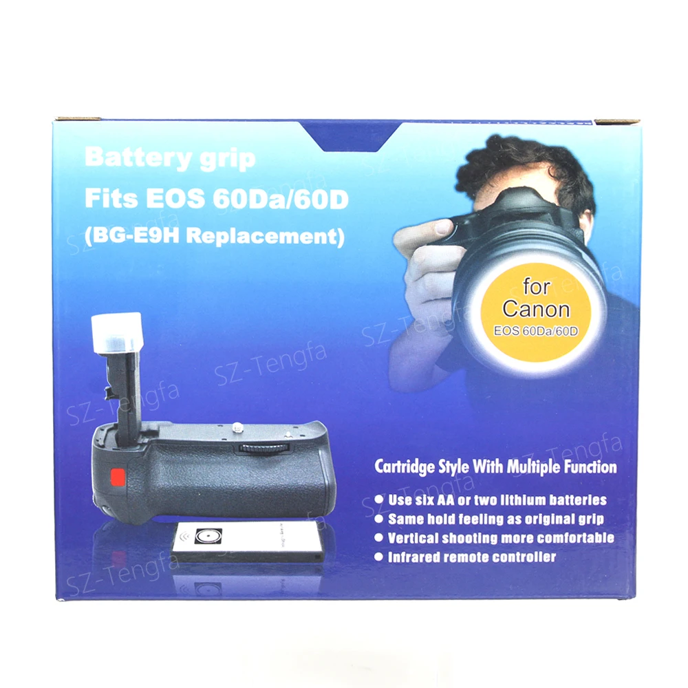 ИК-пульт дистанционного управления Вертикальная Батарейная ручка BG-E9H для CANON