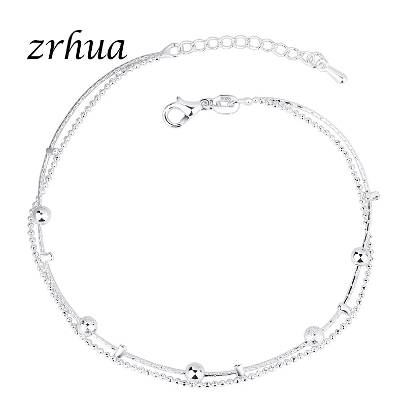 ZRHUA 3 вида стилей серебряные ювелирные изделия 925 пробы модные высококачественные