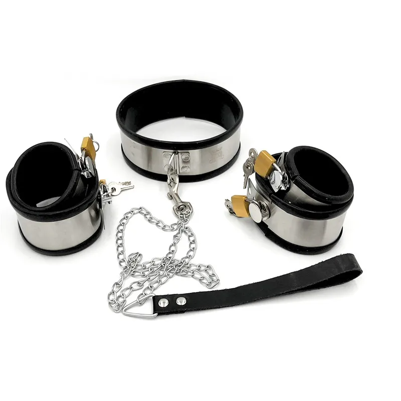 Экзотические аксессуары для взрослых набор бондажа комплект ремней с воротником