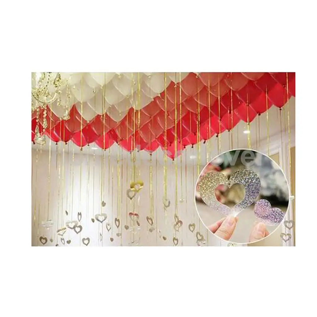 50x блестящие свадебные Потолочные Подвесные украшения шар вихревой пластик