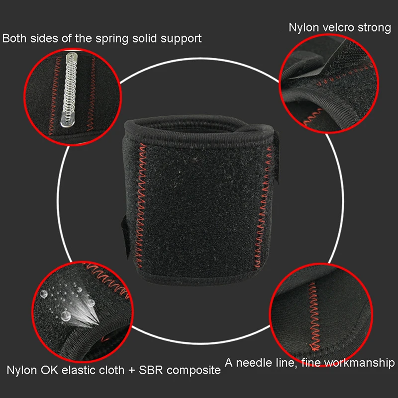 1 шт. Регулируемая наручные Поддержка скобка браслет Для мужчин и женщин