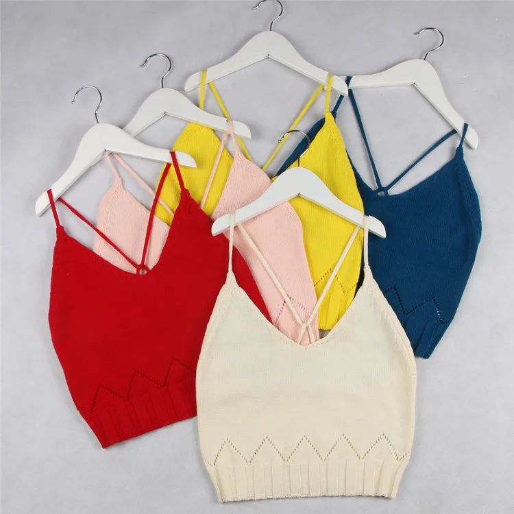 Кофта для маленьких девочек детский вязаный жилет топы с лямкой на шее