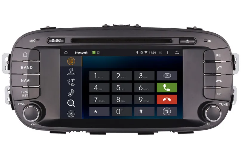 Android 8 0 автомобильный gps навигация dvd плеер для Kia Soul 2014 2015 с радио Bluetooth USB SD WIFI