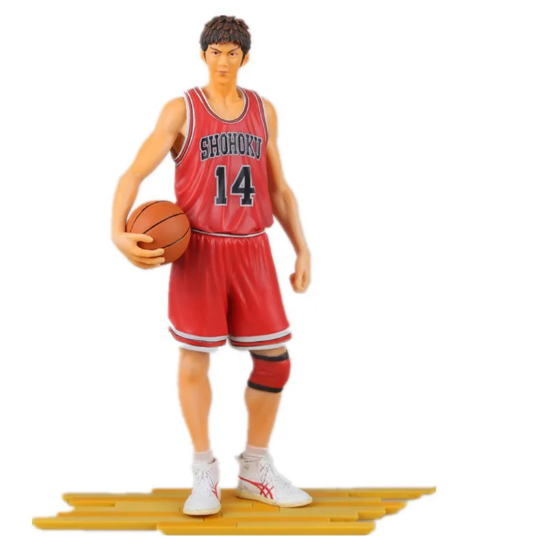 25 см аниме SLAM DUNK Sakuragi Hanamichi ПВХ Фигурки Rukawa Kaede Акаги Такенори Mitsui Hisashi