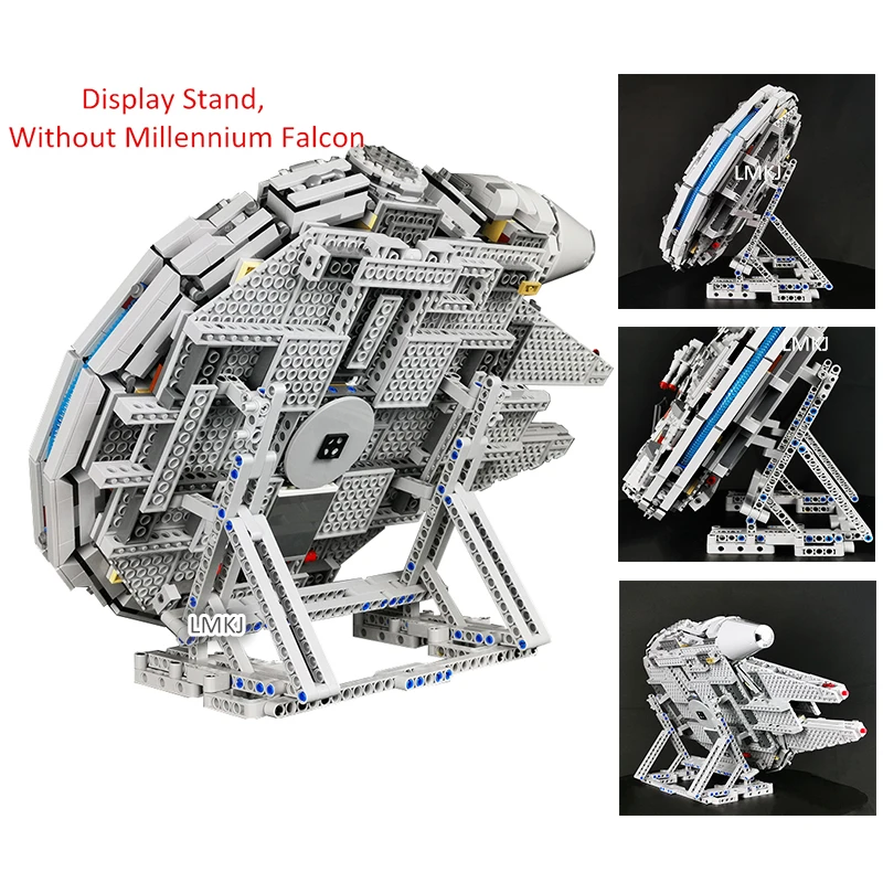MOC Стенд дисплея для космический корабль из «Звездных Войн» вертикальный совместимый с L брендом 75105 Ultimate Коллекционная модель игрушки для детей