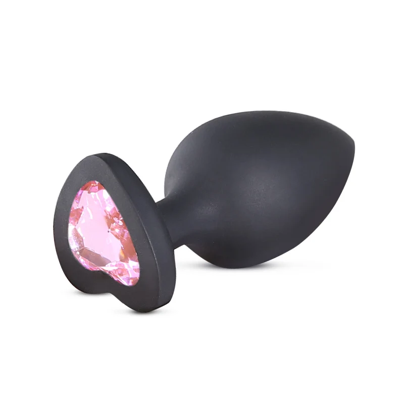Silicone Bullet Dildo Vibrator Anal Sex Toys Crystal Smooth Butt Plug Backyard Bead Male Masturbation Intimate Erotic Adult | Красота и