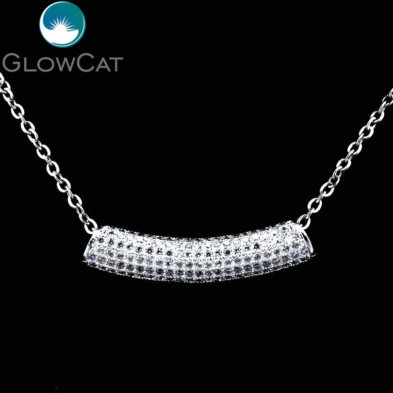 Ожерелье GLOWCAT 21771 ожерелье с подвеской из медного фианита унисекс для женщин и