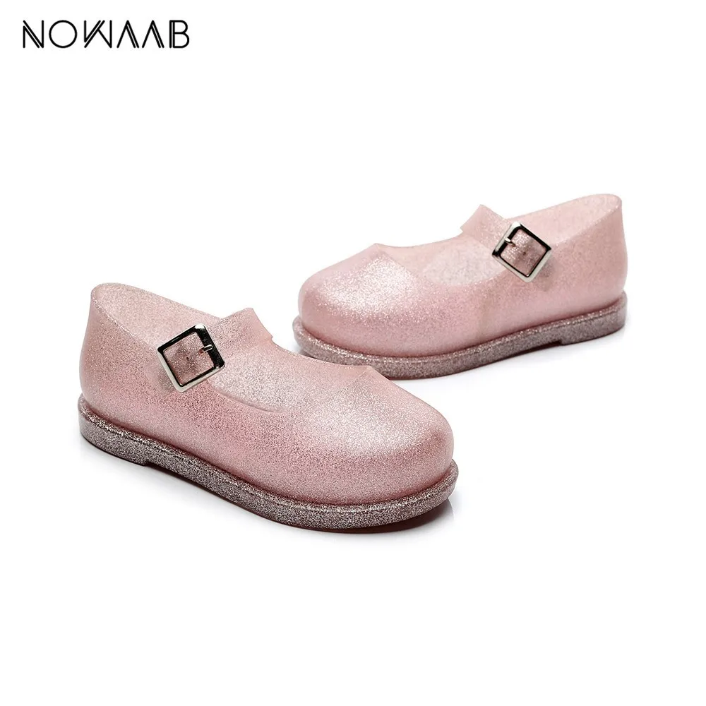 Мини Melissa новинка 2019 светодиодный мигающий светильник прозрачные сандалии для