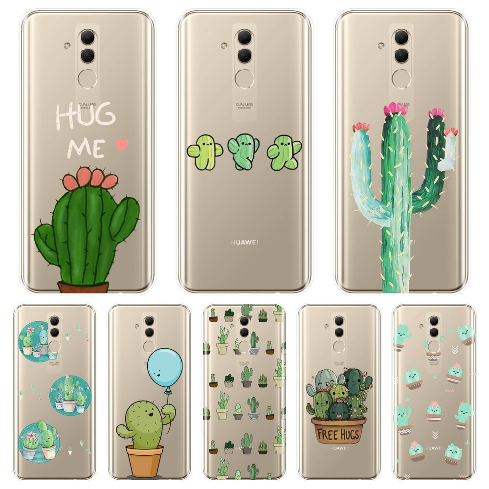 Чехол для телефона из ТПУ Huawei Mate 9 10 20 Lite мягкий силиконовый чехол с изображением