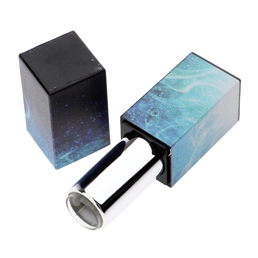 Синий градиентный цвет пустые Lipstic трубки с верхними крышками 30 г |