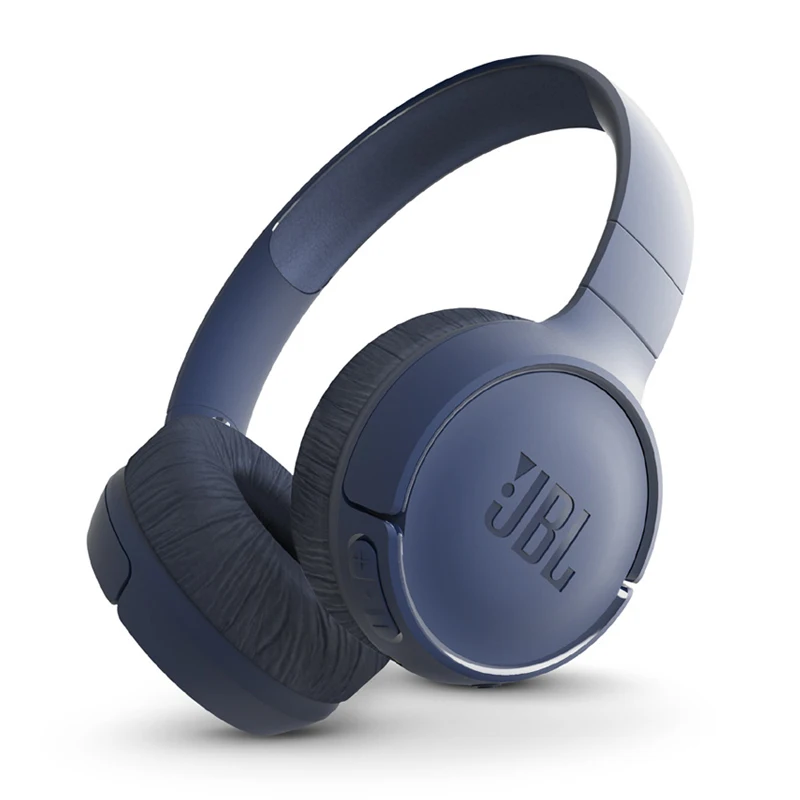 blue JBL Tune 500BT Bluetooth беспроводные наушники на ухо с микрофоном JBL чистый Бас Звук шумоподавление Складная гарнитура спортивные наушники - Цвет: blue
