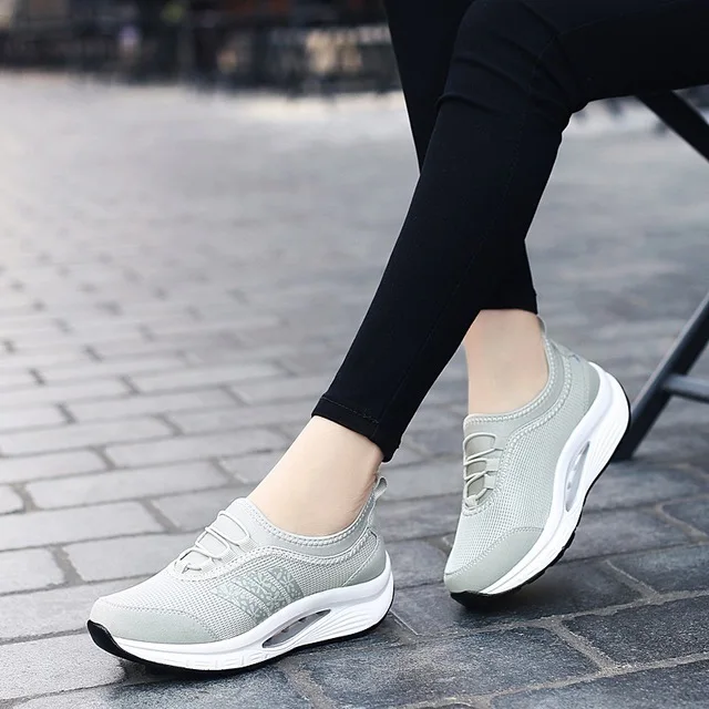 Ake Sia/женская модная повседневная обувь из сетчатого материала на шнуровке Zapatos