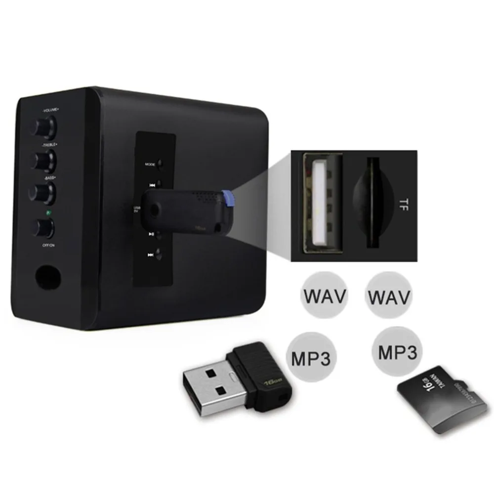 3,5 мм разъем USB музыкальную loudspeakedurable ноутбук сабвуфер, для компьютера Динамик s Портативный Комбинации Динамик для xiaomi huawei