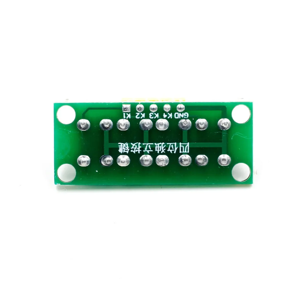 DIY Kit 1x4 4 независимая клавишная клавиатура модуль микроконтроллер для Arduino студенческий класс дизайн Выпускной проект эксперимент