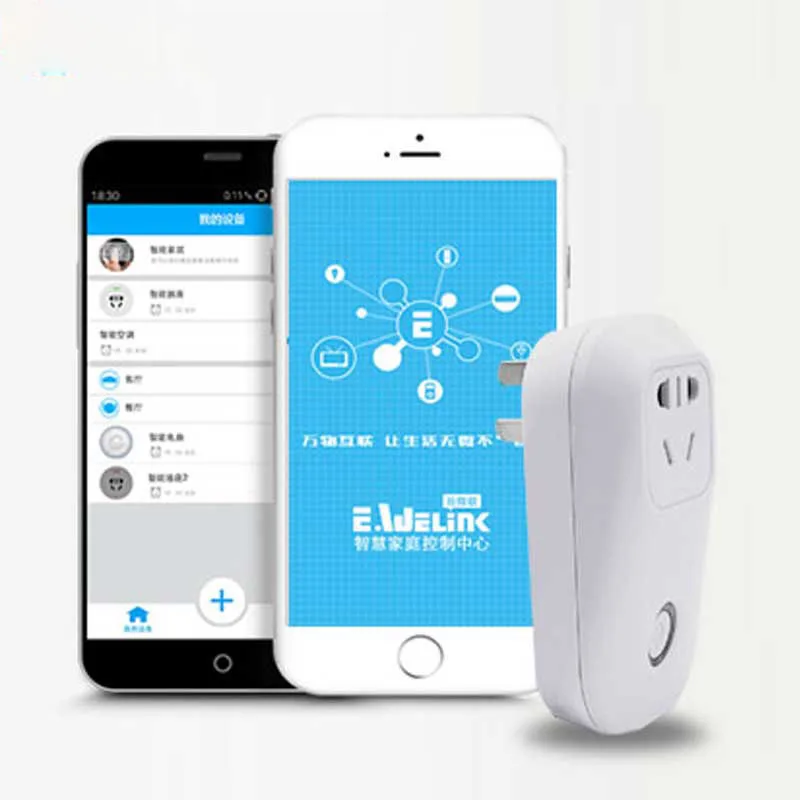 Sonoff S20 Wifi беспроводной пульт дистанционного управления розетка умный таймер