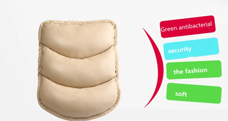 car-styling leather central armrest control box cushion covers Sticker for Land Rover discovery 2 3 4 freelander 1 accessories | Автомобили