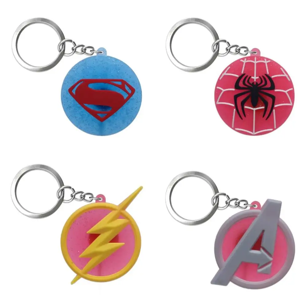 7012J 20 шт. брелок ПВХ мультфильм брелок Marvel Микки Аниме Фигурка Минни брелок для ключей модные подвески-безделушки - Цвет: 7012J