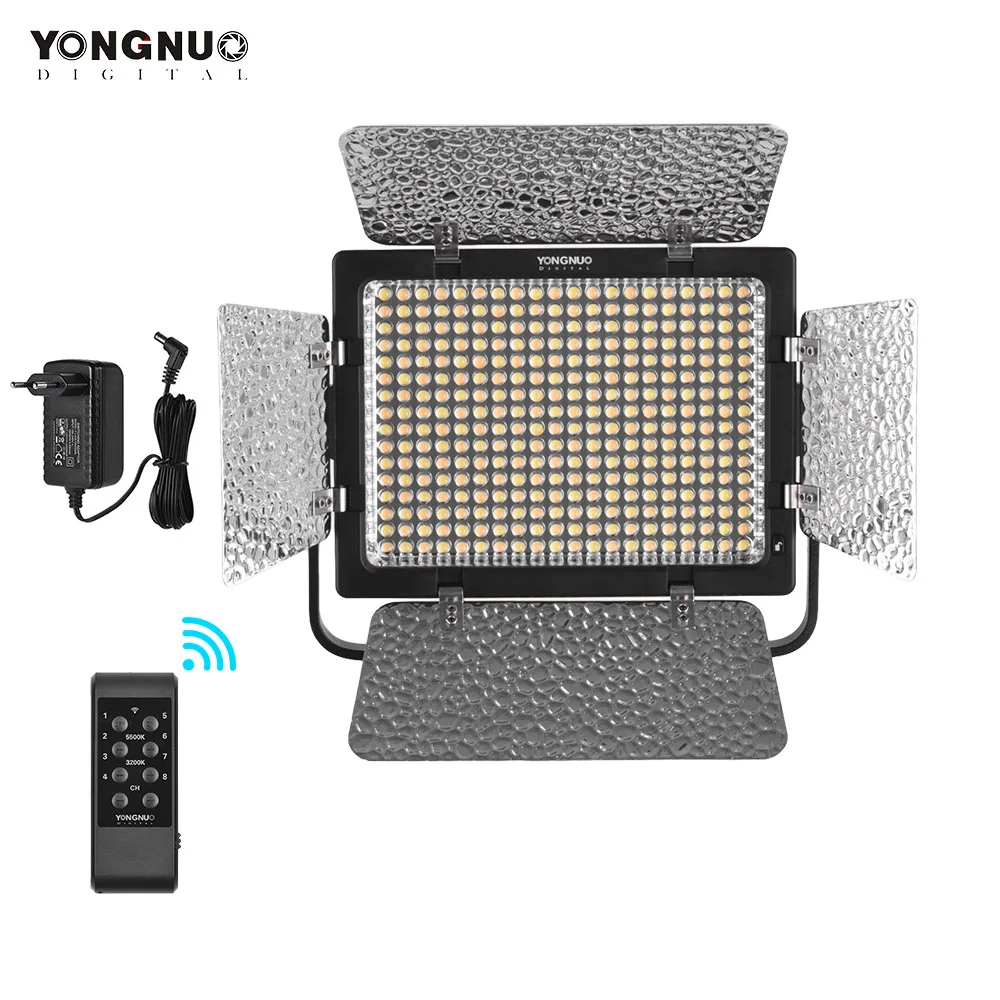 YONGNUO YN320 3200 K/5500 K CRI95 + Двухцветная светодиодная лампа с регулируемой яркостью