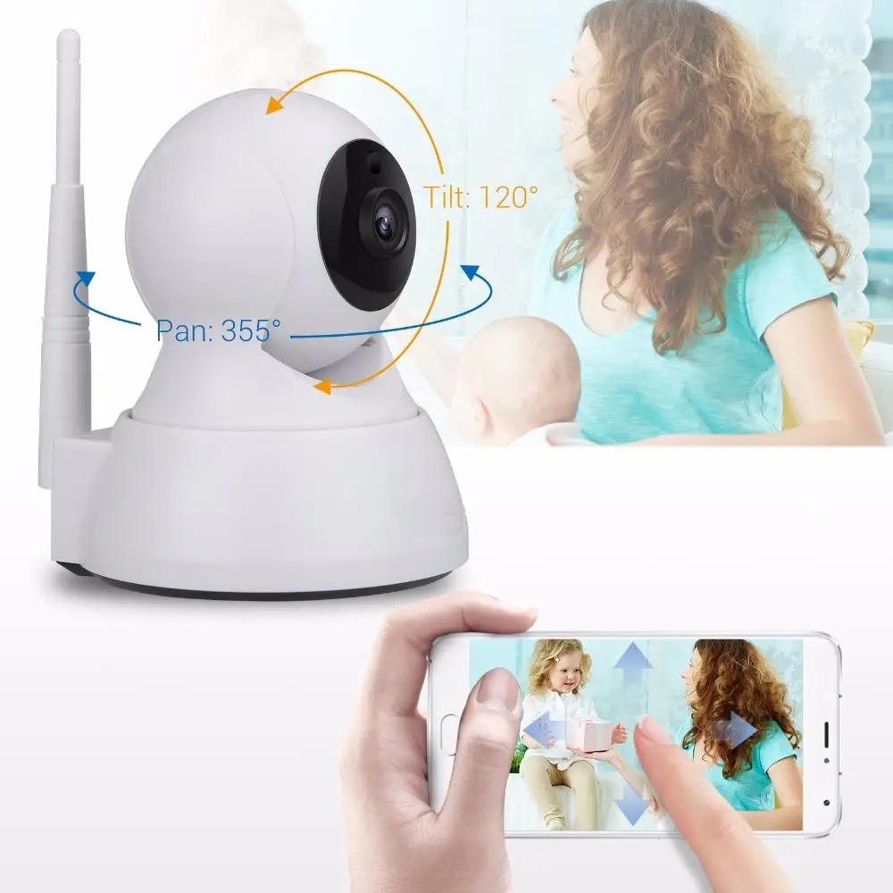 OLOEY 720P IP камера наблюдения 1200tvl PTZ CCTV камеры Camara iOS Android Удаленный просмотр Wifi |