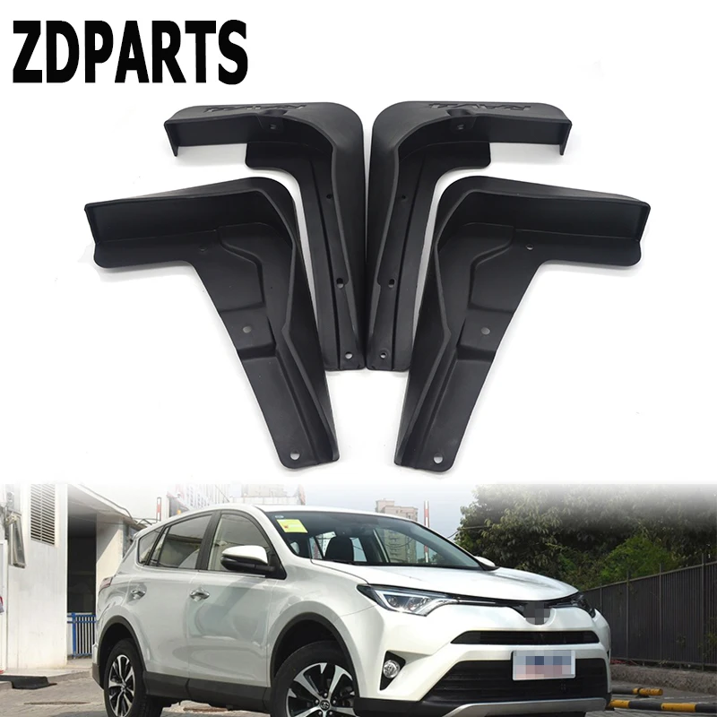 ZDPARTS автомобильные передние и задние брызговики для обновленной Toyota RAV4 2016 2017 2018