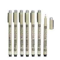 7 pcs sakura pen set extra fine gel pen for sketch drawing animation cartoon micron pigma liner art supplies stationery eb922