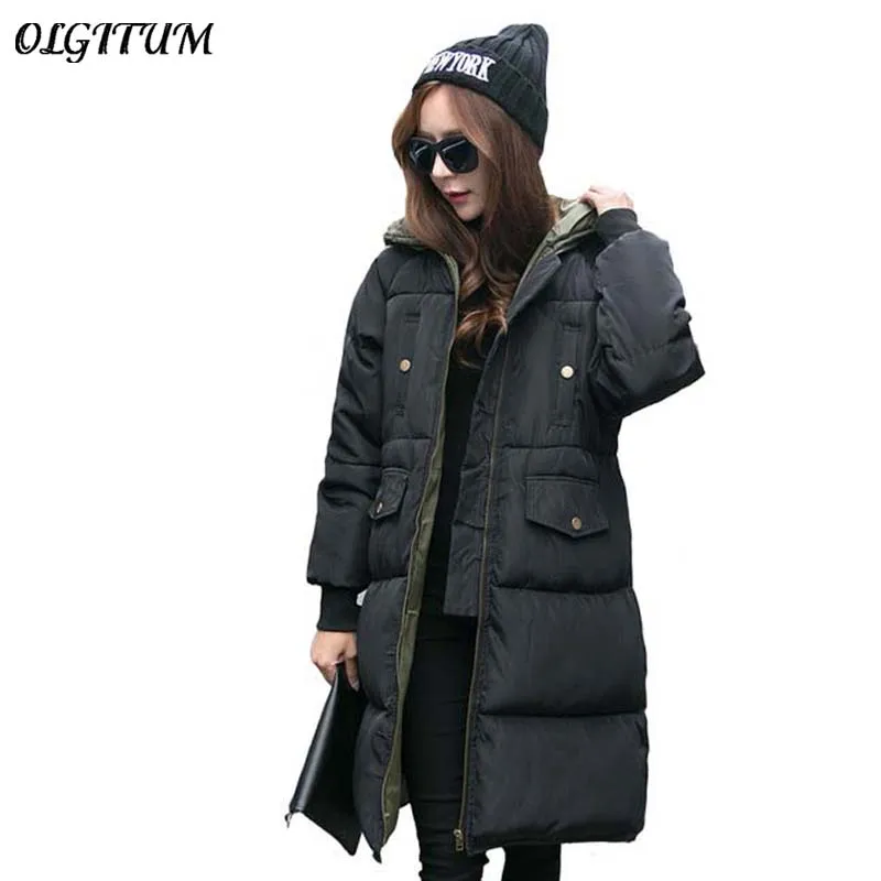 Горячая Распродажа 2019 корейская мода женская верхняя одежда Толстая теплая