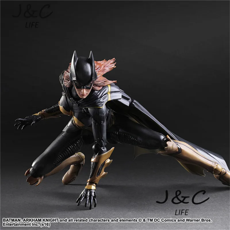 Новый Бэтмен экшен-фигурка Бэтмена мультфильм летучая мышь-женщина SHF 27 см ПВХ