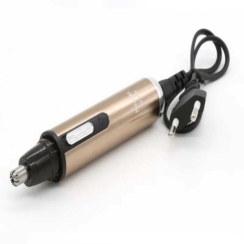 KEMEI миниатюрный перезаряжаемый электрический триммер для носа средство удаления