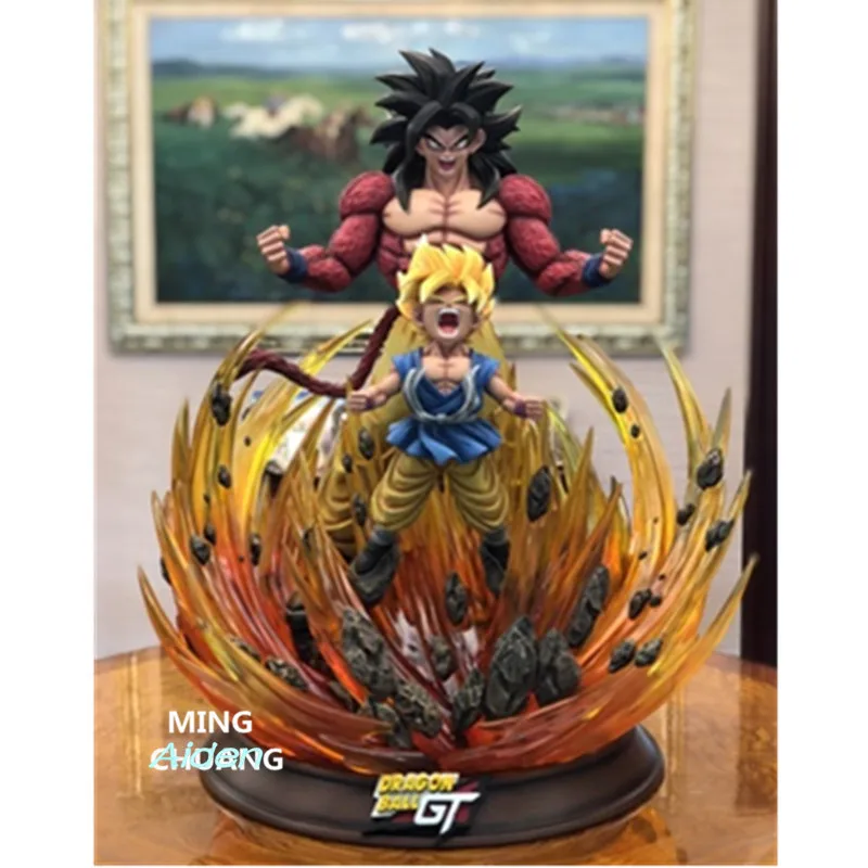 2" Статуя Дракона Мяч бюст Супер Saiyan полноразмерный портрет Сон Гоку анимационная фигурка GK Коллекционная модель игрушечная коробка 60 см Z1112