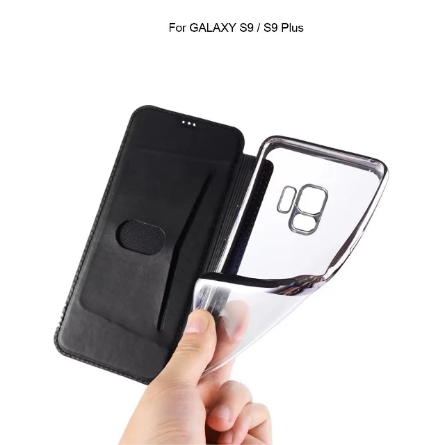 Buling Colorful Rough Surface Clear TPU Wallet Flip Skin Cover for Samsung S9 Plus IPhone X 8 7 6 6S 5 5S SE Case | Мобильные