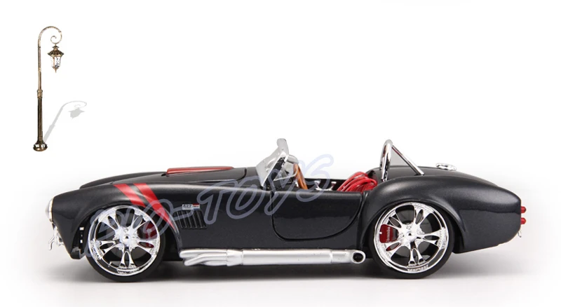 Подарок на Новый год 1965 Shelby C 1/24 металлическая модель спортивный родстер история