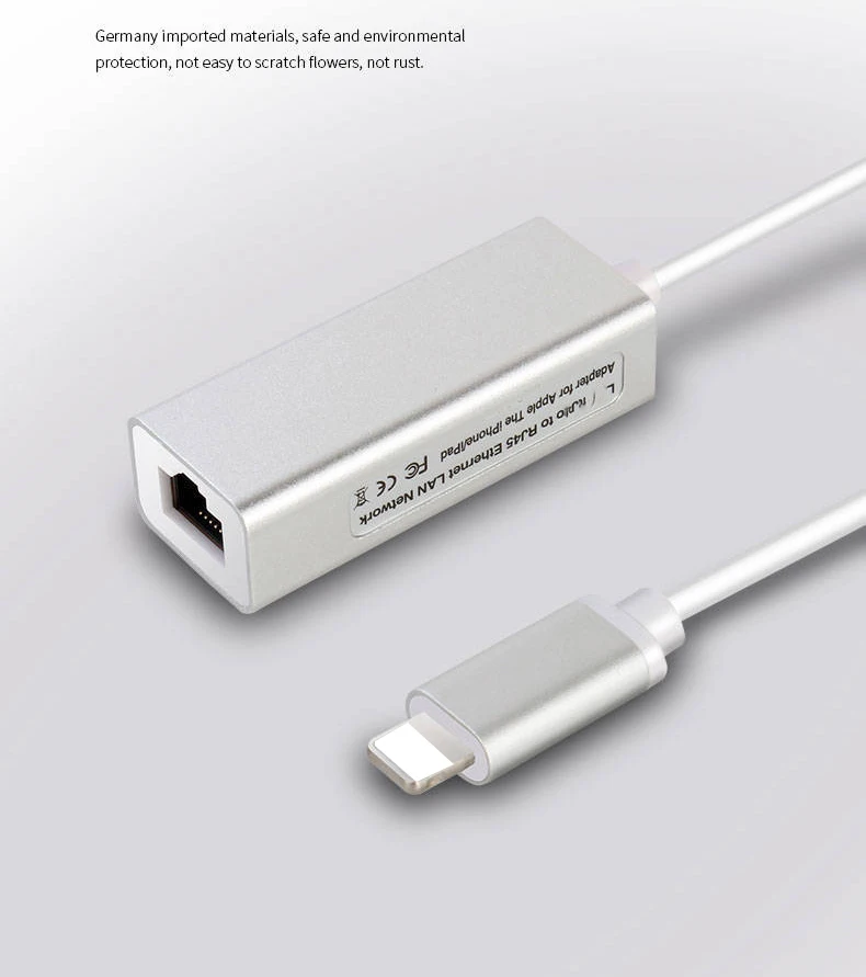 Для iPhone 11 Pro MAX XS MAX XR для iPad RJ45 Ethernet LAN проводной сетевой кабель адаптер с зарядкой или USB подключение камеры