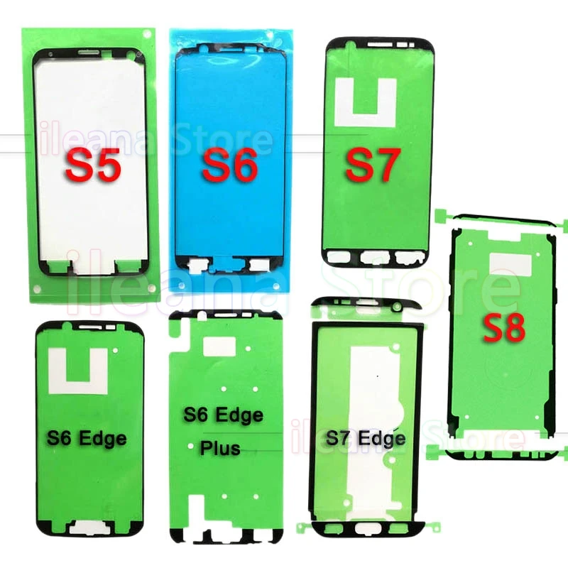 Оригинальный клей 10 шт. для Samsung S3 i9300 S4 i9500 S5 G920 S6 S7 Edge S8 Plus Передняя ЖК дисплей