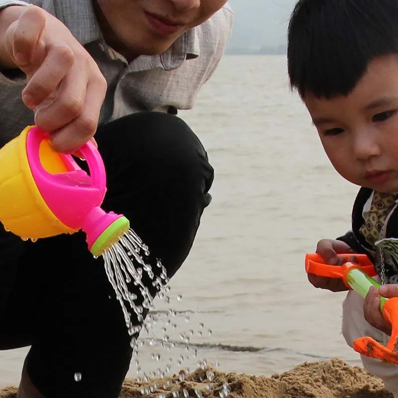 14Pcs/set Children's Beach Toys Plastic Shovels Rakes Watering Pot Educational Pool Sand Toy For Kids Play Games Gift CL5649 | Игрушки и