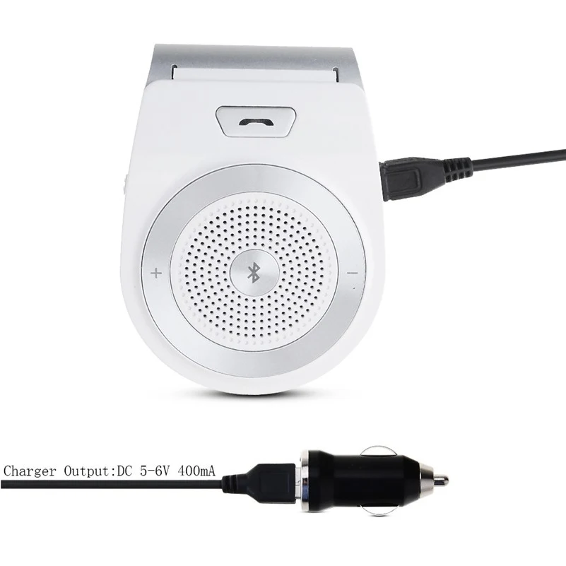T821 Bluetooth гарнитура для авто громкой связи Hands Free Aux Car Kit Громкая микрофон