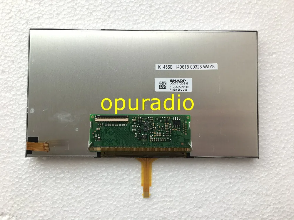 LQ070Y5DG36 абсолютно новый оригинальный А + класс 7 дюймов автомобильный TFT ЖК дисплей