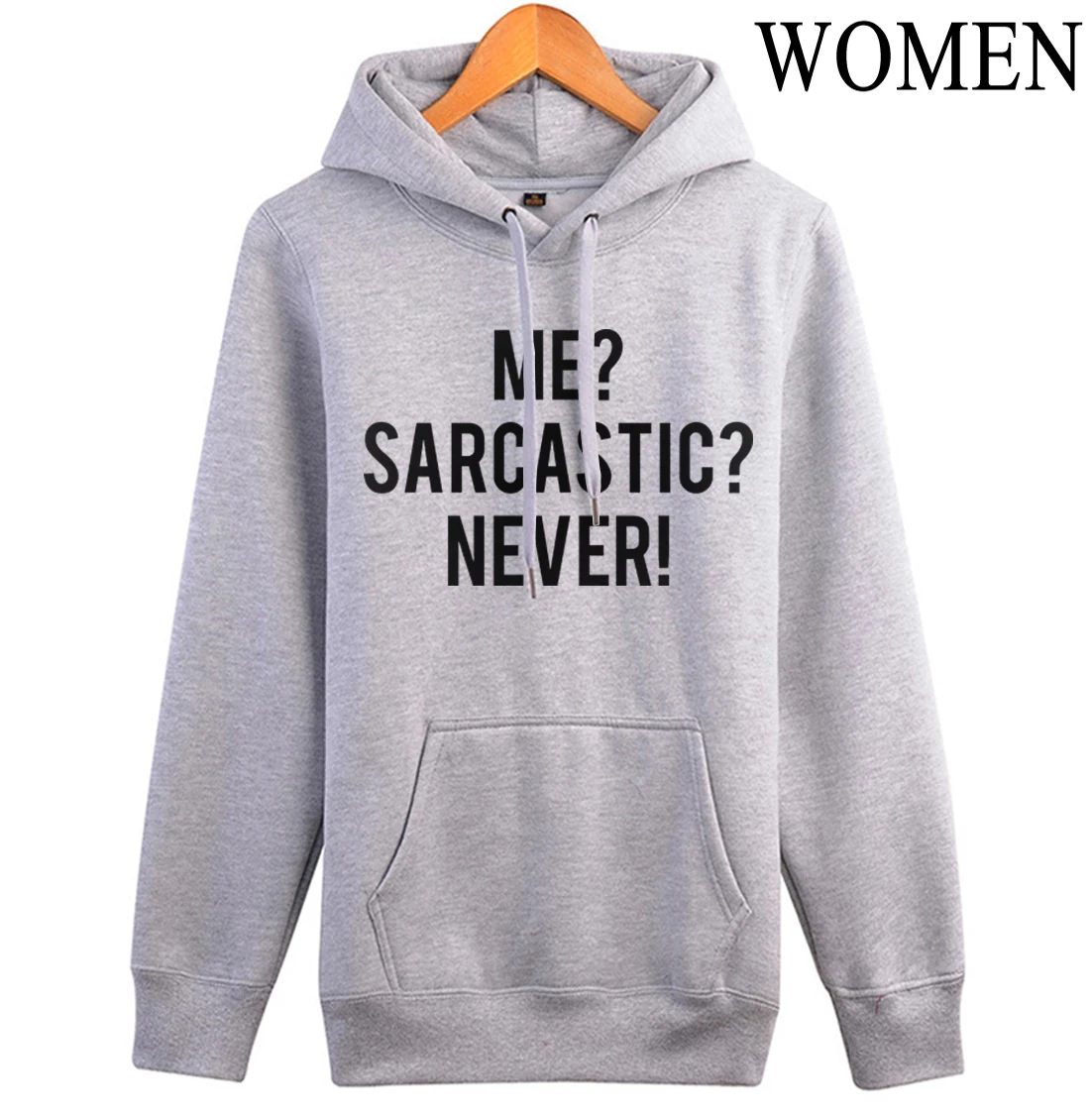 Костюмы femme брендовые пуловеры S-XXL на осень-зиму флисовые толстовки с капюшоном я язвить не толстовка Для женщин Мода Фитнес-толстовка