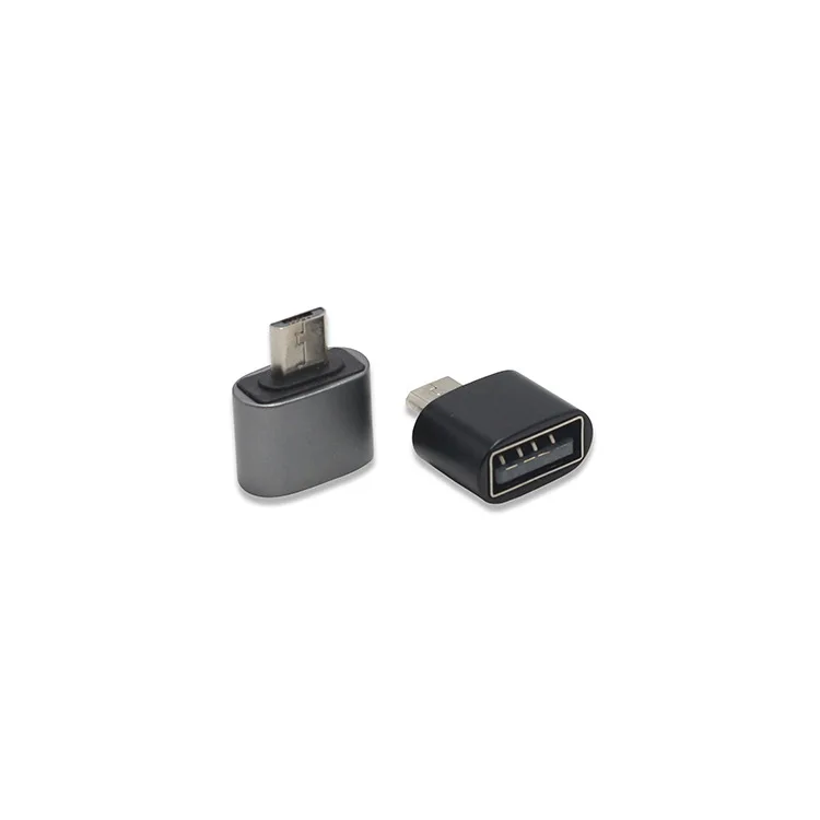 Алюминиевый Micro USB OTG адаптер Мужской к USB 2,0 гнездовой разъем для samsung Xiaomi huawei Android Microusb OTG конвертер адаптер