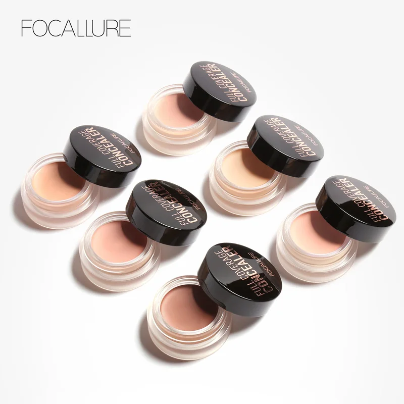 FOCALLURE 7 цветов полное покрытие консилер крем основа под макияж стойкий контроль