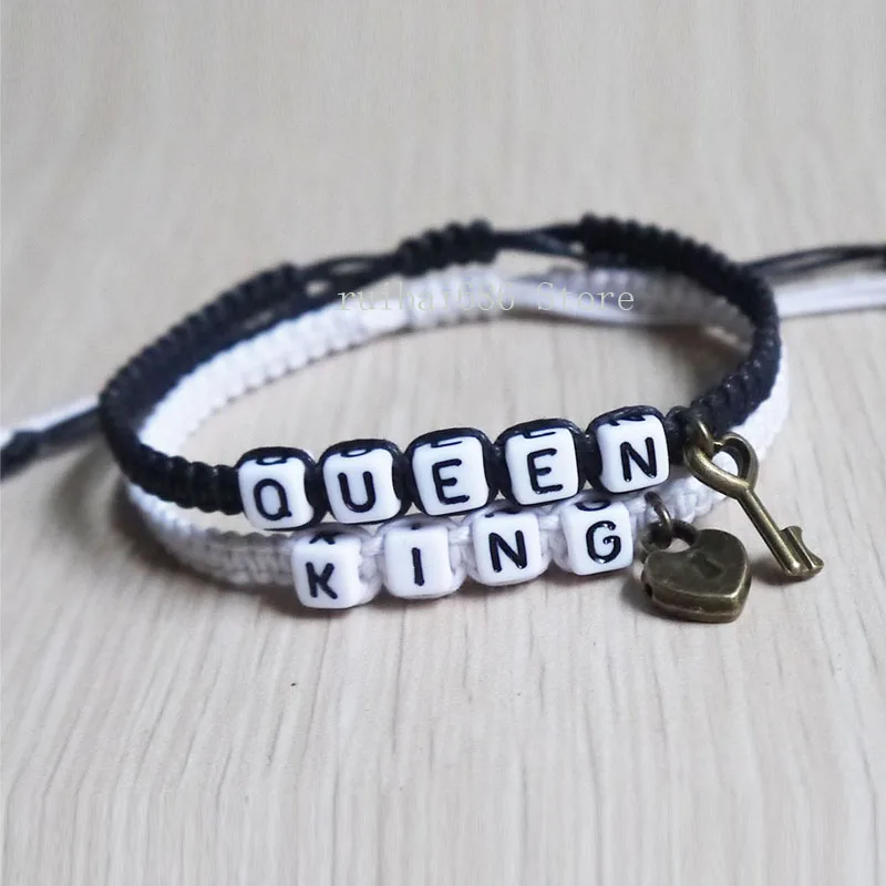 King Queen любит браслеты подходящие его собственный браслет стандартные подарок для